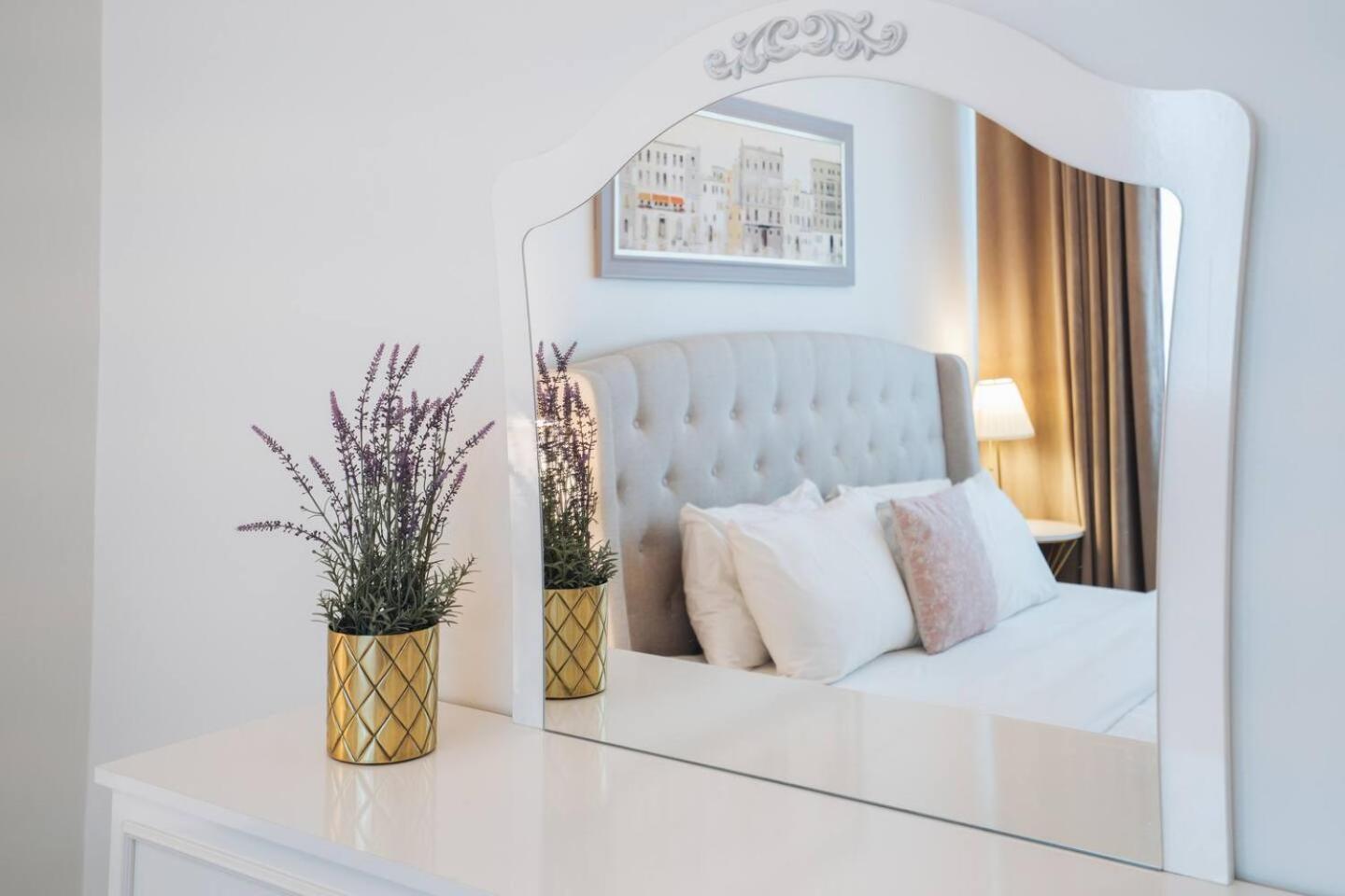 Charming Warm Suite With Amazing Views Of The City Dubai Dış mekan fotoğraf