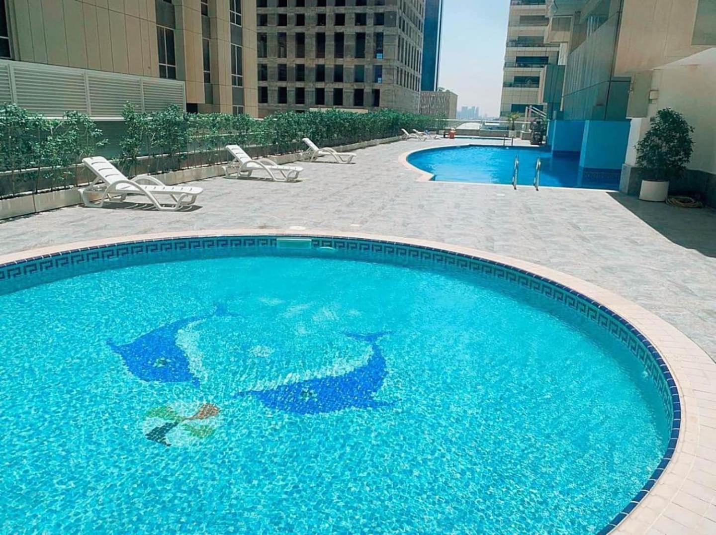 Charming Warm Suite With Amazing Views Of The City Dubai Dış mekan fotoğraf